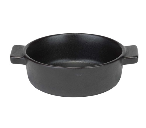 Støbejernsgryde med håndtag, sort, Ø12x4,2cm, 300ml, MADISON, (6 stk.)