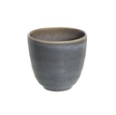 Krus uden hank, 19cl, Ø8x8cm, grå, stentøj, URBAN, (6 stk.)