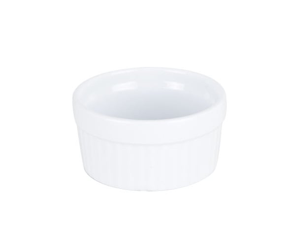 [21581] Ramekin, Ø7cm, porcelæn, hvid, ESSENTIALS, (12 stk.)