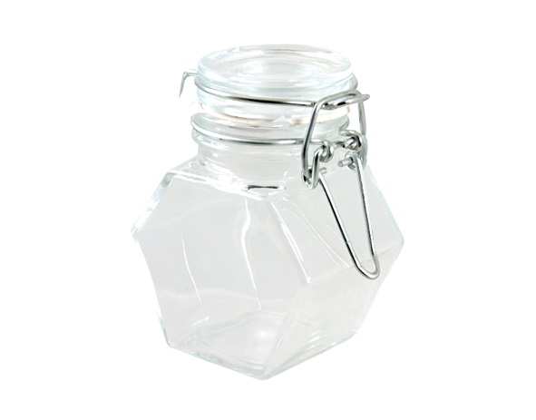 [21603] Patentglas med låg, 125ml, Ø4,5x8cm, (12 stk.)