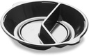 Bakke, "Pearl" PP/Mineral, sort, 2-rums, 250x42, Duni, (300 stk.)
