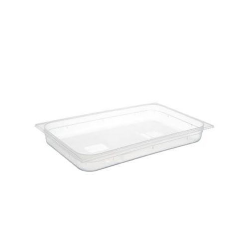 Plastkantine, 1/1GN, 8.5ltr, 53x32,5x6,5cm, Polypropylen, Klar, (1 stk.)