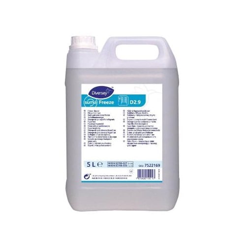 [21822] Rengøringsmiddel til fryser, 5 l, Suma Freeze, D2.9, uden Farve/Parfume, (2 stk.)
