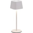LED bordlampe, MALTA, Securit, ledningsfri og genopladelig, hvid, (1 stk.)