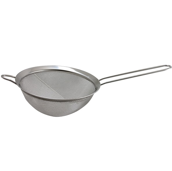 [21972] Trådsigte, fra Ø8 til Ø20cm, rustfrit stål, INOX, (1 stk.) (Ø8cm)