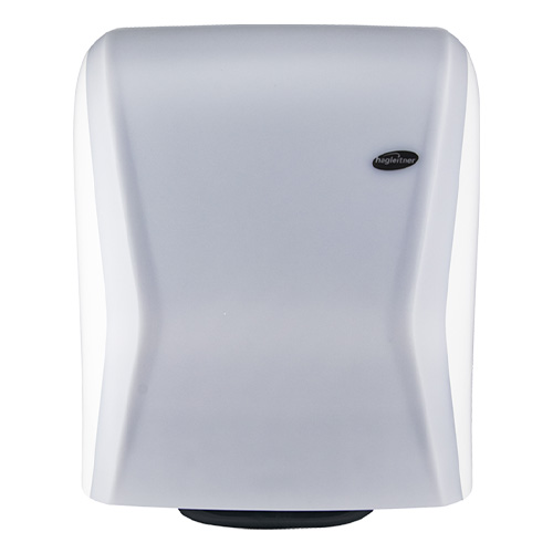 Papirdispenser til håndklæderuller, GS-Tech by Hagleitner, "XIBU TOWEL hybrid", sort eller hvid, (1 stk.)