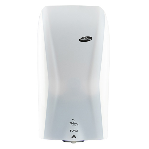 Dispenser til skum, GS-Tech by Hagleitner, "XIBU FOAM hybrid", til pose refiller, sort eller hvid, (1 stk.)