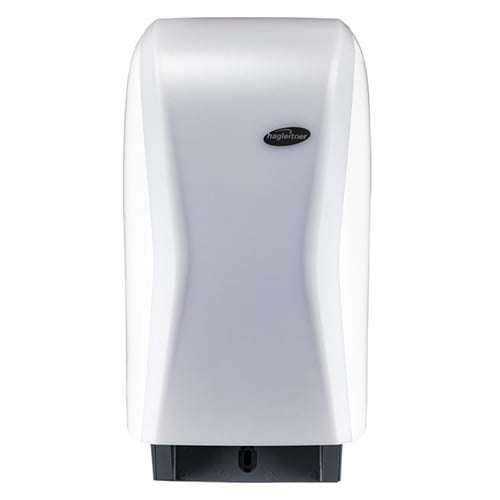 [22021] Papirdispenser til toiletpapir, GS-Tech by Hagleitner, "XIBU TISSUEPAPER hybrid", til 2 ruller, sort eller hvid, (1 stk.) (Hvid)