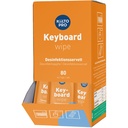 Renseservietter til tastatur, 4ml, 75% ethanol, enkeltpakket, Antibac, (80 stk.)