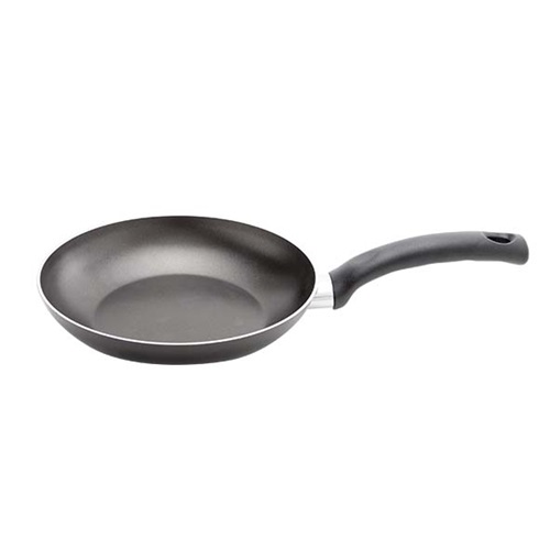 [22056] Stegepande, Ø20cm, non-stick, alle varmeplader  undtagen induktion, sort, ESSENTIALS, (1 stk.)