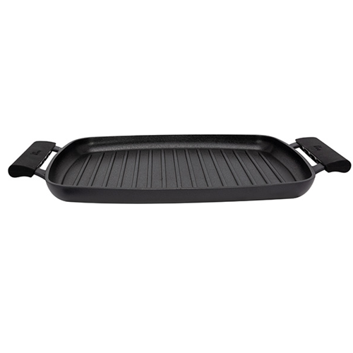[22089] Grillpande med 2 håndtag, non-stick, 48x29cm, aluminium, DURABLE, (1 stk.)