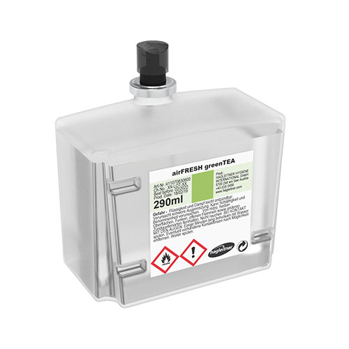 Luftfrisker, GS-Tech by Hagleitner, "greenTEA", refill til XIBU dispenser, 290ml, (8 stk.)