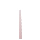 Snoede lys, Ø2,2x23cm, flere farver, Draaikaars, (4 stk.)