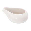 Sovsekande, 9cl, hvid, porcelæn, BUFFET RD, (1 stk.)
