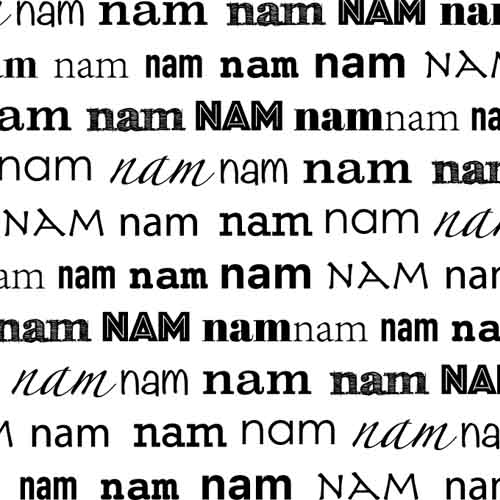 NAM, Wrappingpapir, 13x13 cm, hvid (1.000 stk.)