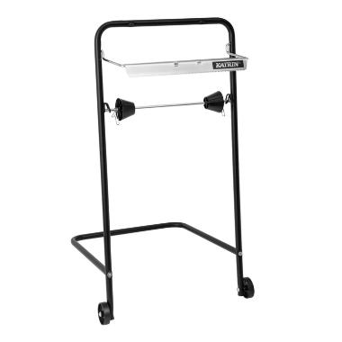 [22252] Gulvstativ til <40cm bred aftørringsrulle, Katrin 54909, Black Line, (1 stk.)