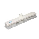 Gulvskrubbe, 47cm, stiv, hvid, Vikan 70625, (1 stk.)