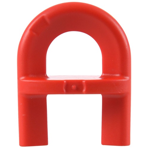 Nøgle, rød, plast, til dispenser, 5 stk.