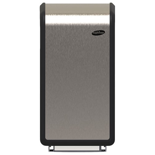 [22265] Papirdispenser til toiletpapir, GS-Tech by Hagleitner, "XIBU METAL TISSUEPAPER hybrid", til 2 ruller, rustfri stål, (1 stk.)