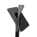 Pletfjerner - Flex, 90x60mm, m/ velcro, sort, Sanimaid, (1 stk.)