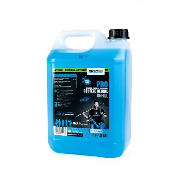 [22398] Vinduessæbe, 5 ltr, koncentreret gel, Squeeze Deluxe, Moerman, (1 stk.)