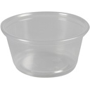Dressingbæger, 60ml, 3xØ6,2cm, klar, (2.500 stk.)