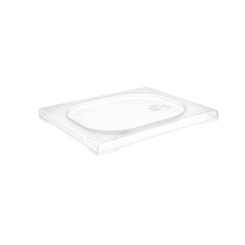 Låg til plastkantine, 1/6 GN, polypropylen, klar, (1 stk.)