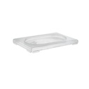 Låg til plastkantine, 1/9 GN, polypropylen, klar, (1 stk.)