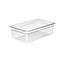 Plastkantine, Cambro, 1/1GN, 19,5L, 53x32,5x15cm, polycarbonat, Klar, (1 stk.)