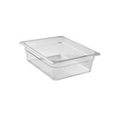 Plastkantine, Cambro, 1/2GN, 5,9L, 32,5x26,5x10cm, polycarbonat, Klar, (1 stk.)