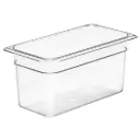 Plastkantine, Cambro, 1/3GN, 5,3L 32,5x17,6x15cm, polycarbonat, Klar, (1 stk.)