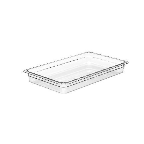 [22552] Plastkantine, Cambro, 1/1GN, 8,5L, 53x32,5x6,5cm, polycarbonat, Klar, (1 stk.)