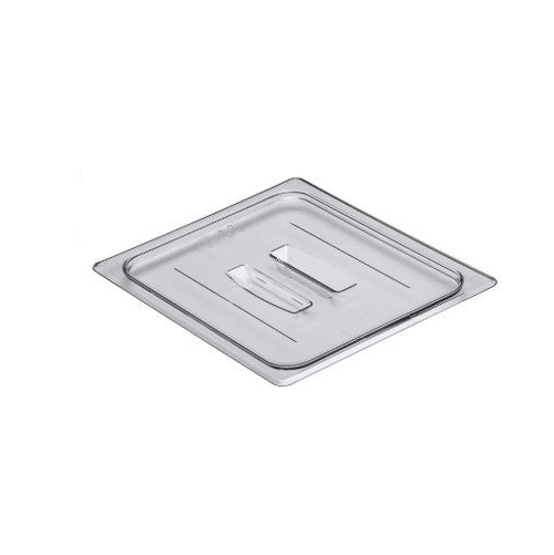 [22553] Låg til plastkantine, med håndtag, Cambro 1/2GN, 32,5x26,5cm, polycarbonat, Klar, (1 stk.)