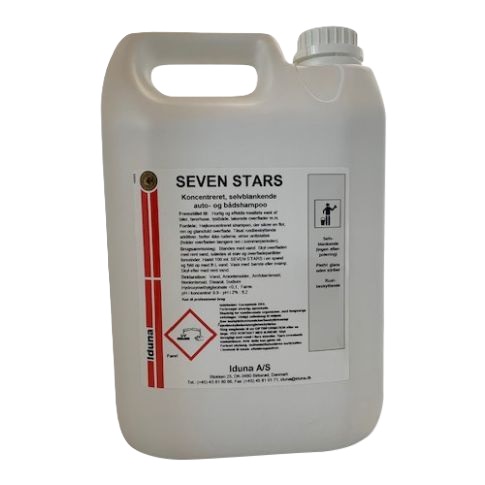 [22753] Auto- & bådshampoo, Seven Stars, 5 l, Iduna, (1 stk.)