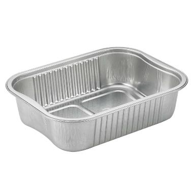 Alubakke, Ready2Cook, 750ml, 17,8x13,6x4,5cm, sølv, (440 stk.)