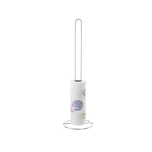 Toiletrulleholder til gulv, Ø16x56cm, metal, (1 stk.)