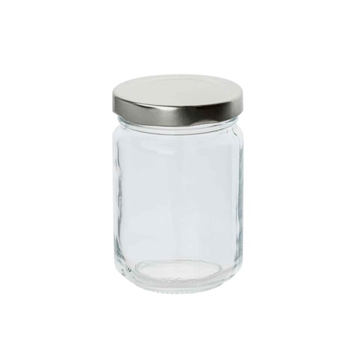 [22933] Opbevaringsglas med skruelåg, 156ml, 10 cm høj, Ø5 cm (6 stk.)