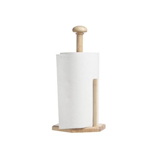 [22942] Køkkenrulleholder, H32,3cm, træ, (1 stk.)