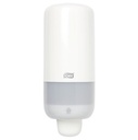Sæbe- & spritdispenser, S4, 10,5x11,3x28,6 cm, hvid, plast, Tork 561500, (1 Stk.)