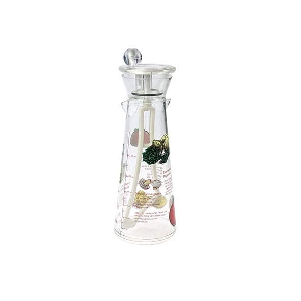 [23042] Olie eddike flaske & shaker, H22cm, 400ml, akryl, (1 stk.)