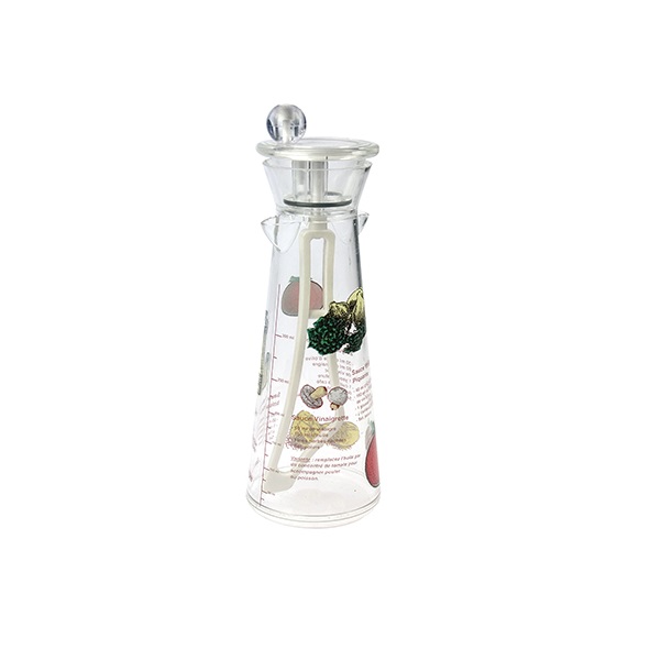 Olie eddike flaske & shaker, H22cm, 400ml, akryl, (1 stk.)