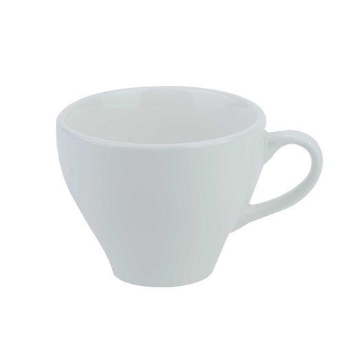 Kaffekop med hank, 20cl, porcelæn, BARISTA, hvid, (12 stk.)