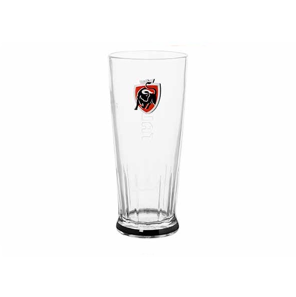 Ølglas, 33cl, Jupiler Tauro, (6 stk.)