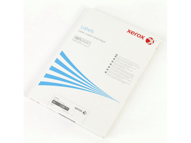 [23100] Multilabels, 70x37mm, Xerox, 24 stk / ark, (100 ark.)