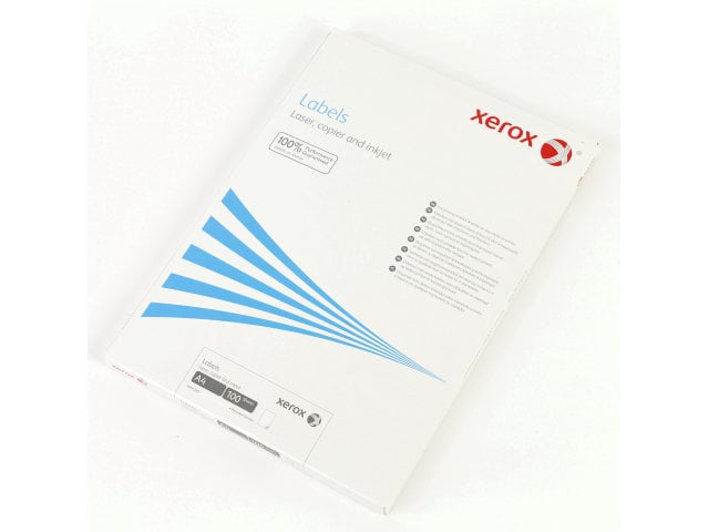 [23100] Multilabels, 70x37mm, Xerox, 24 stk / ark, (100 ark.)