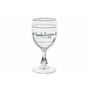 Irish coffee glas med guldkant, 24cl, (4 stk.)