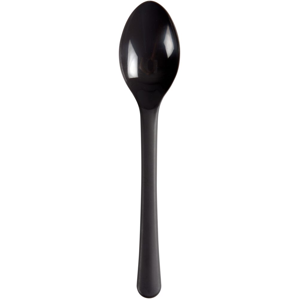Flergangsske, 18,5cm, koksgrå, PP, (1000 stk.)