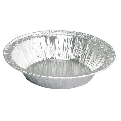 [10728] Rund foliebakke, 2xØ7,3cm, 35 ml, aluminium, (3500 stk.)