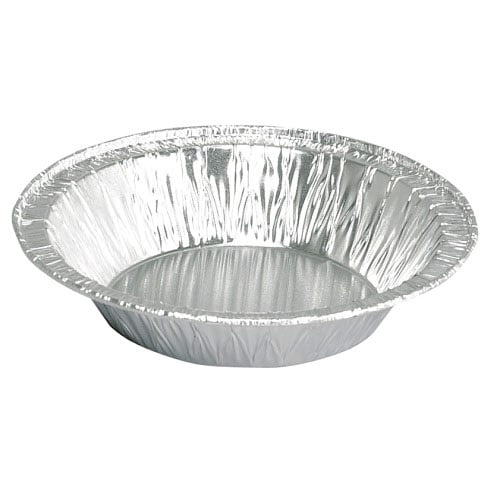 [10728] Rund foliebakke, 2xØ7,3cm, 35 ml, aluminium, (3500 stk.)