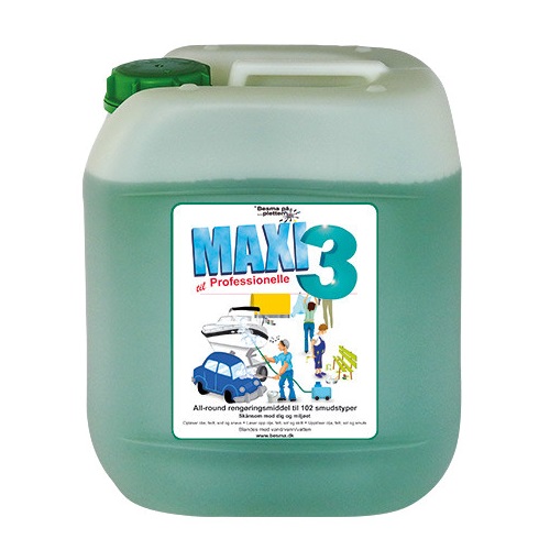 Rengøringsmiddel, 5 L, MAXI 3, All-round Besma, (1 stk.)